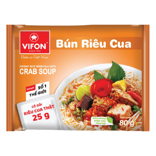 VIFON Rice Noodle Crab Bun Rieu Cua