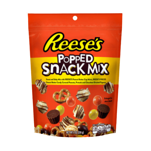 Reeses Popped Snack Mix