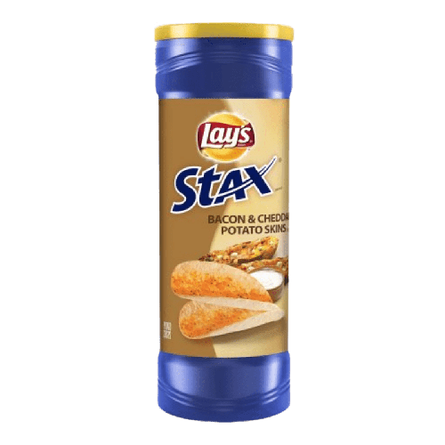 Lays Stax Bacon&Cheddar Potato Skins
