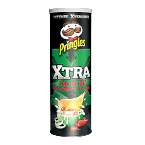 Pringles Xtra Kickin' Sour Cream&Onion