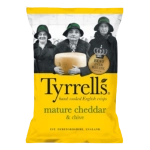 Tyrrells Cheddar & Chive Crisps 