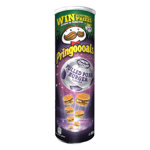 Pringles Pulled Pork Burger