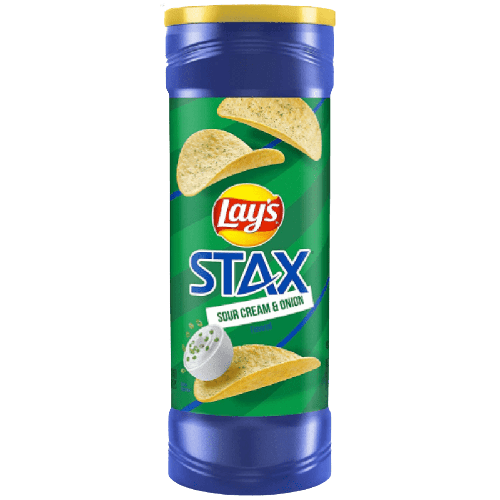 Lays Stax Sour Cream & Onion