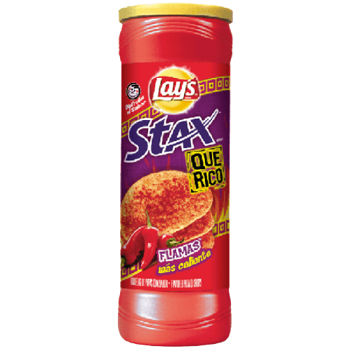 Lays Stax Que Rico Flamas