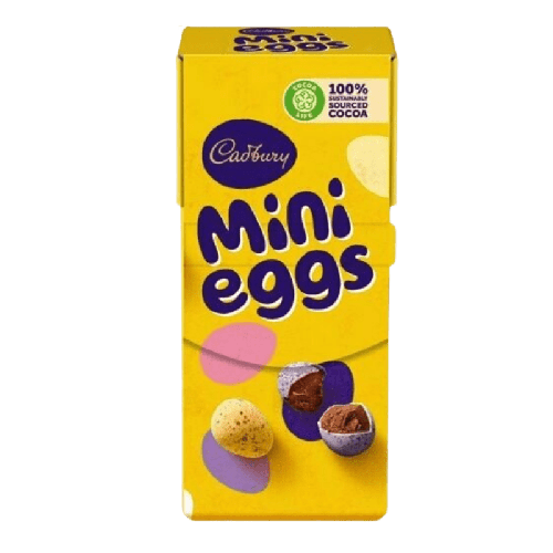 Cadbury Mini Eggs Carton