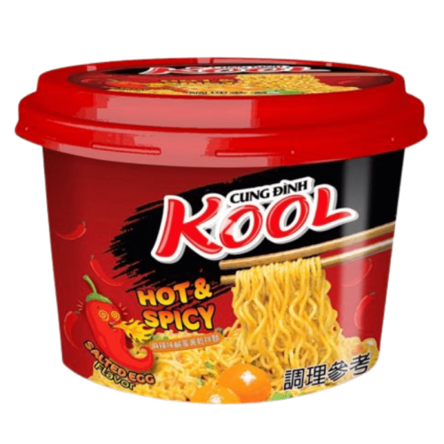 KOOL Salted Egg Hot & Spicy Noodle