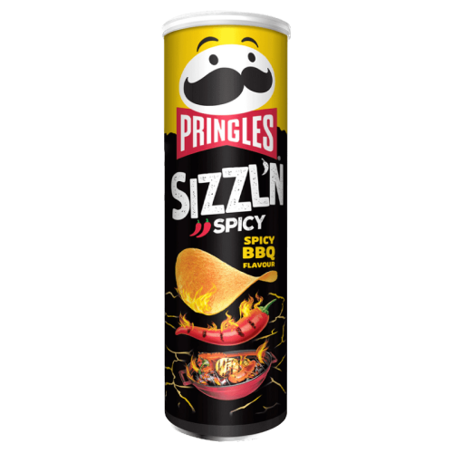 Pringles SIZZLN Spicy BBQ