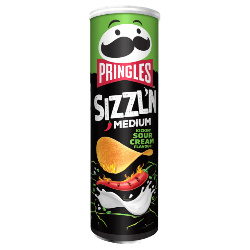Pringles SIZZLN Kickin Sour Cream