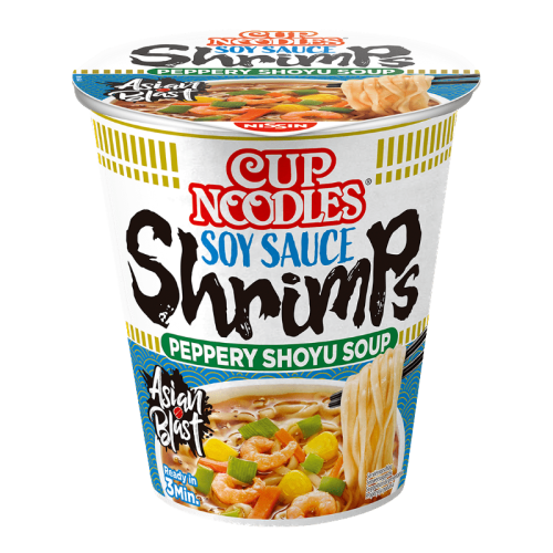 Cup Noodles Soy Sauce Shrimps