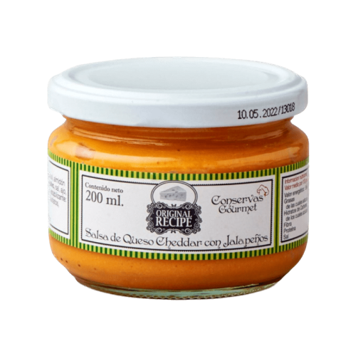 Sauce Queso Cheddar con Jalapeno