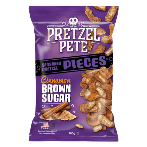 Pretzel Pete Cinnamon Brown Sugar