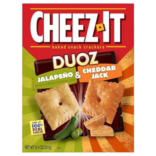 Cheez-It Duoz Jalapeno & Cheddar Jack
