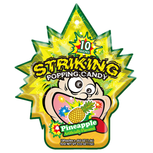 Striking Popping Candy Pineapple