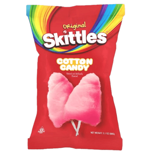Skittles Cotton Candy