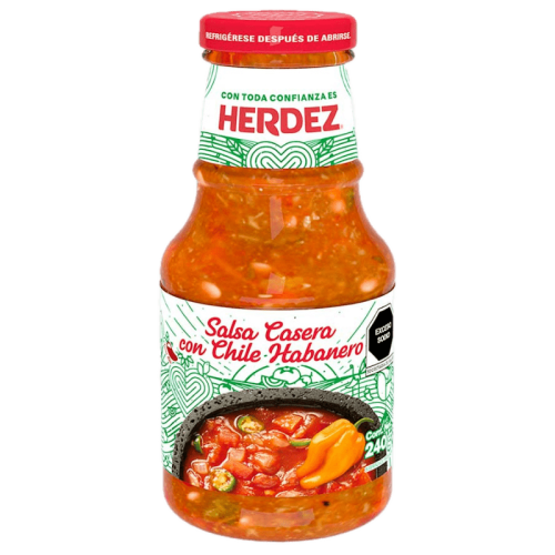 Herdez Salsa Casera con Chile Habanero