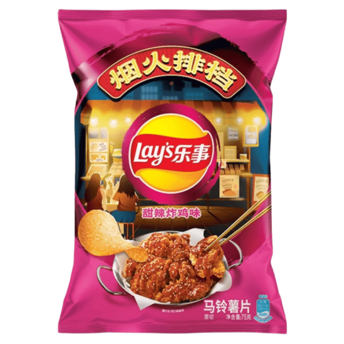 Lay's Sweet Spicy Fried Chicken