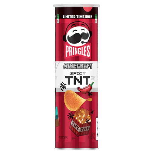 Pringles Minecraft Spicy TNT