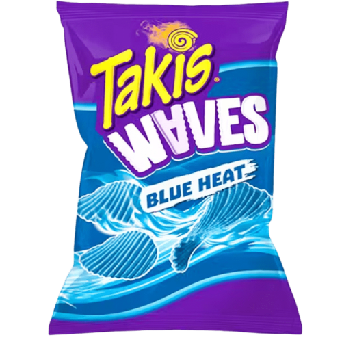 Takis Waves Blue Heat