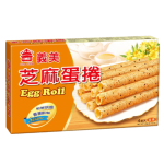 Sesame Egg Roll Cookie
