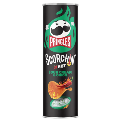 Pringles Scorchin' Sour Cream & Onion