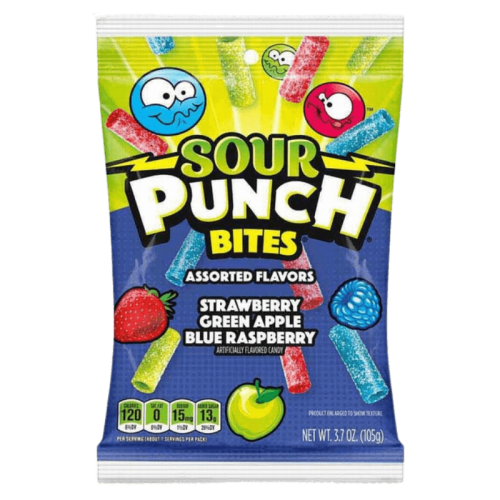 Sour Punch Bites Fruits