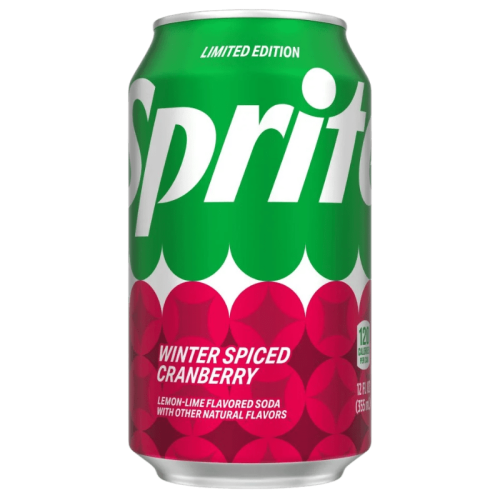 Sprite Winter Spiced Cranberry