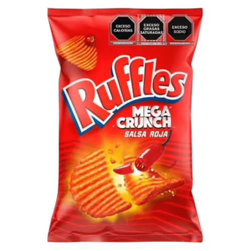 Ruffles Mega Crunch Salsa Roja