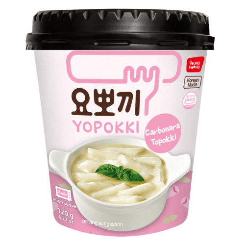 Yopokki Cup Carbonara Topokki