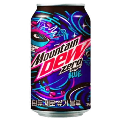 Mountain Dew Zero Sugar Blue