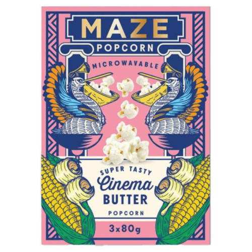 Maze Popcorn Cinema Butter