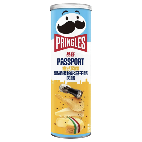 Pringles Black Pepper & Parmesan
