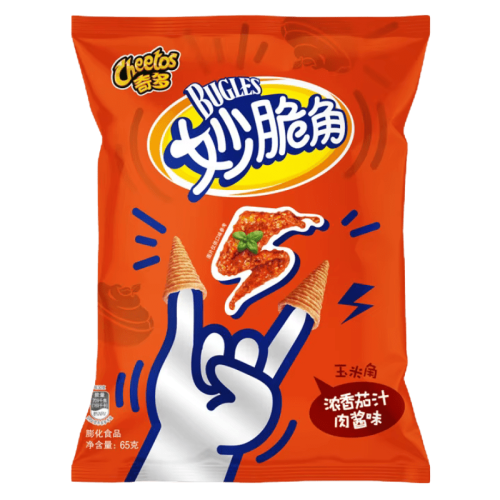 Cheetos Bugles Rich Tomato Meat Sauce