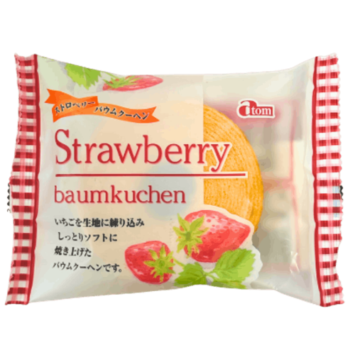 Atom Strawberry Baumkuchen