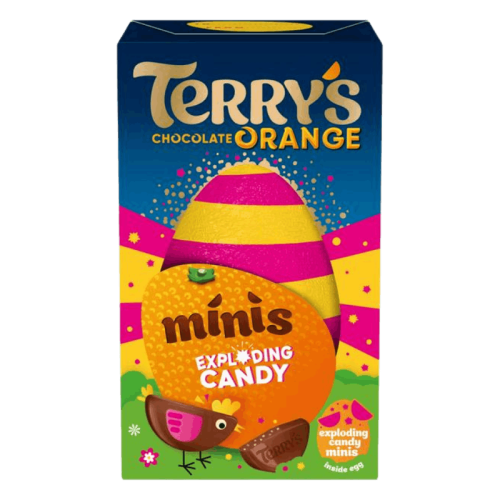 Terry's Chocolate Orange Egg with Exploding Candy