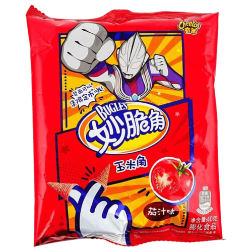Cheetos Bugles Tomato Juice
