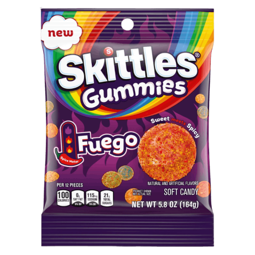 Skittles Gummies Fuego