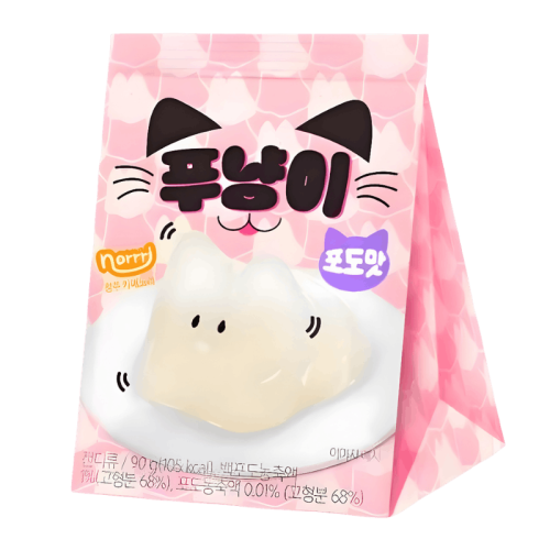 Cat Shaped Jelly Grape