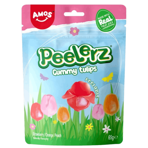 Peelable Gummy Tulips