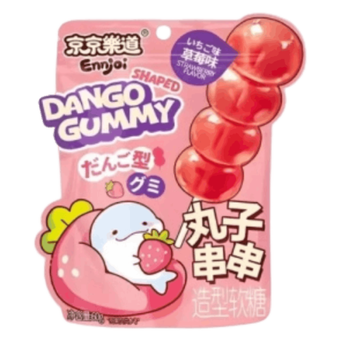 Ennjoi Strawberry Dango Shaped Gummies