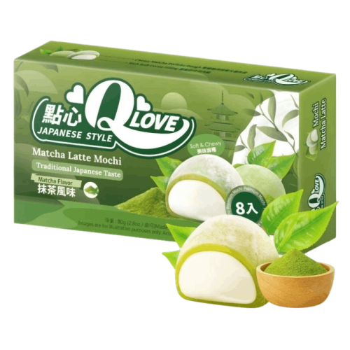 QLove Matcha Latte Mochi