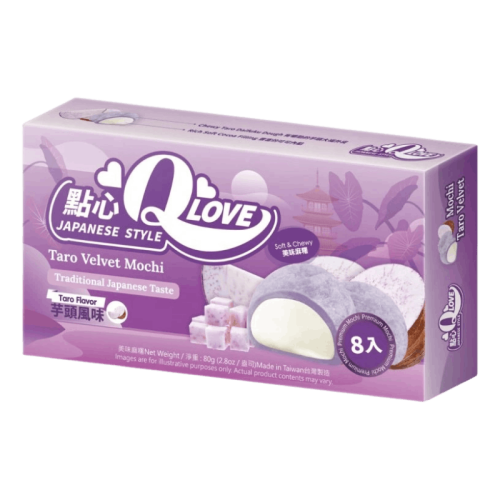 QLove Taro Velvet Mochi