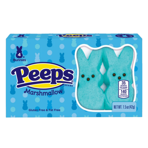 Peeps Marshmallow Bunnies Blue