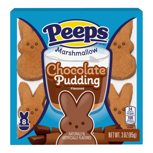 Peeps Marshmallow Bunnies Chocolate Pudding