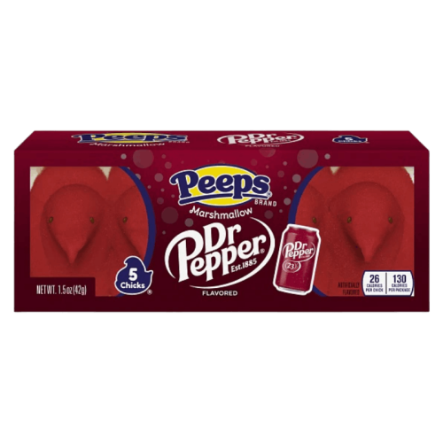 Peeps Marshmallow Chicks Dr Pepper