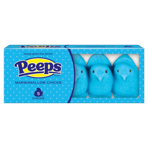 Peeps Marshmallow Chicks Blue