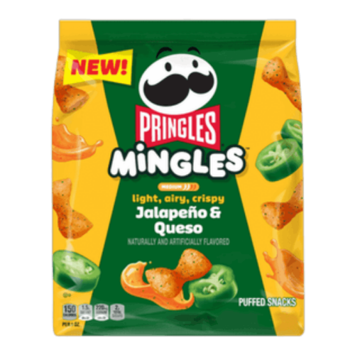 Pringles Mingles Jalapeno & Queso