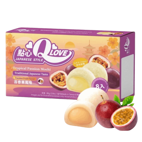 QLove Passion Fruit Mochi
