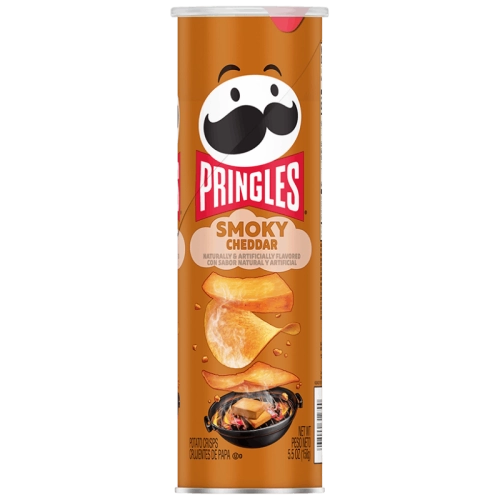 Pringles Smoky Cheddar