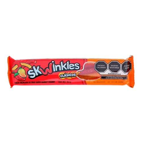 Skwinkles Clasicos Chamoy y Mango