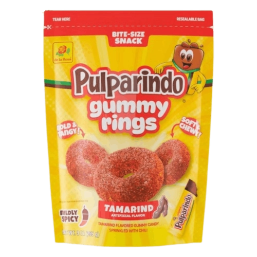 Pulparindo Gummy Rings Tamarindo